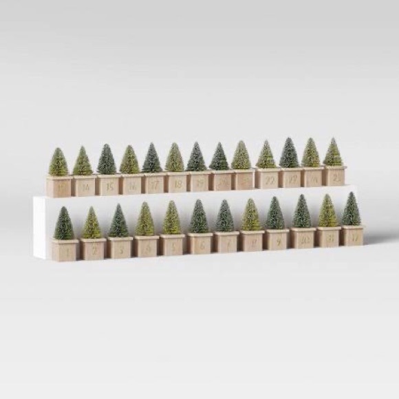 Threshold bottlebrush tree countdown calendar set Target brand - Picture 7 of 7